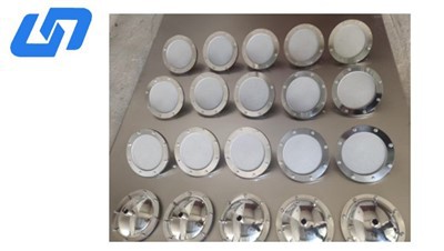 Aeratore a piastra in titanio