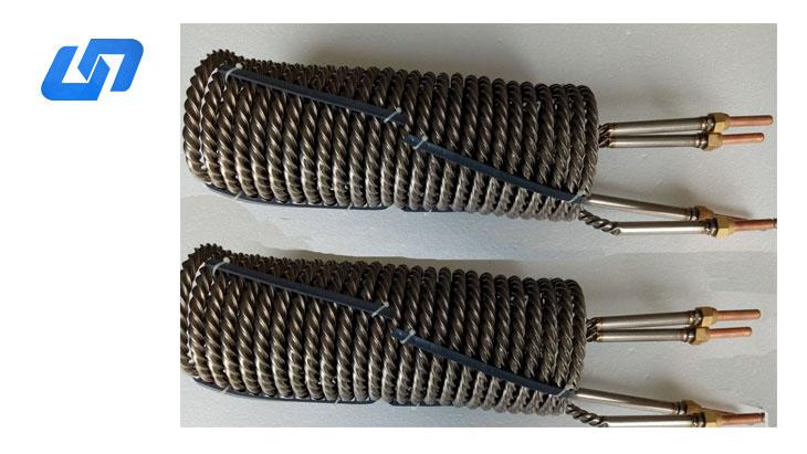 titanium twisted coiled tube