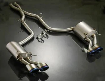 Catback in titanio puro Gr2 per Benz C63 204